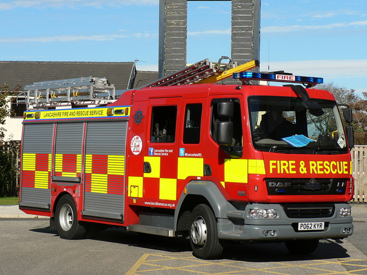Lancashire Fire Engine